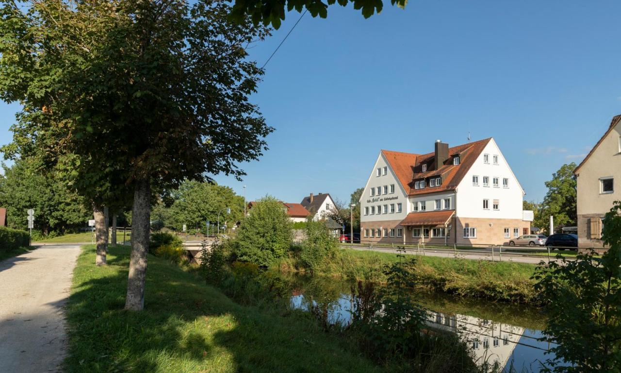 Hotel Am Ludwigskanal Wendelstein Buitenkant foto